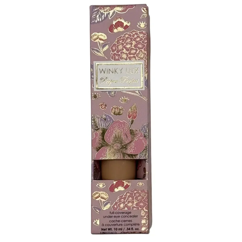 NEW Winky Lux Peeper Perfect Under Eye Concealer Medium Deep Full Coverage